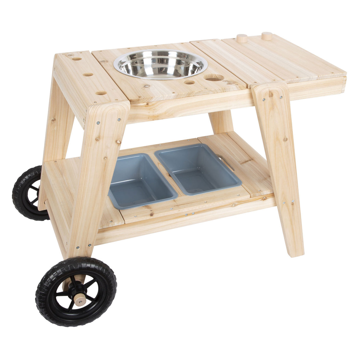 Petit pied - cuisine de boue en bois compact