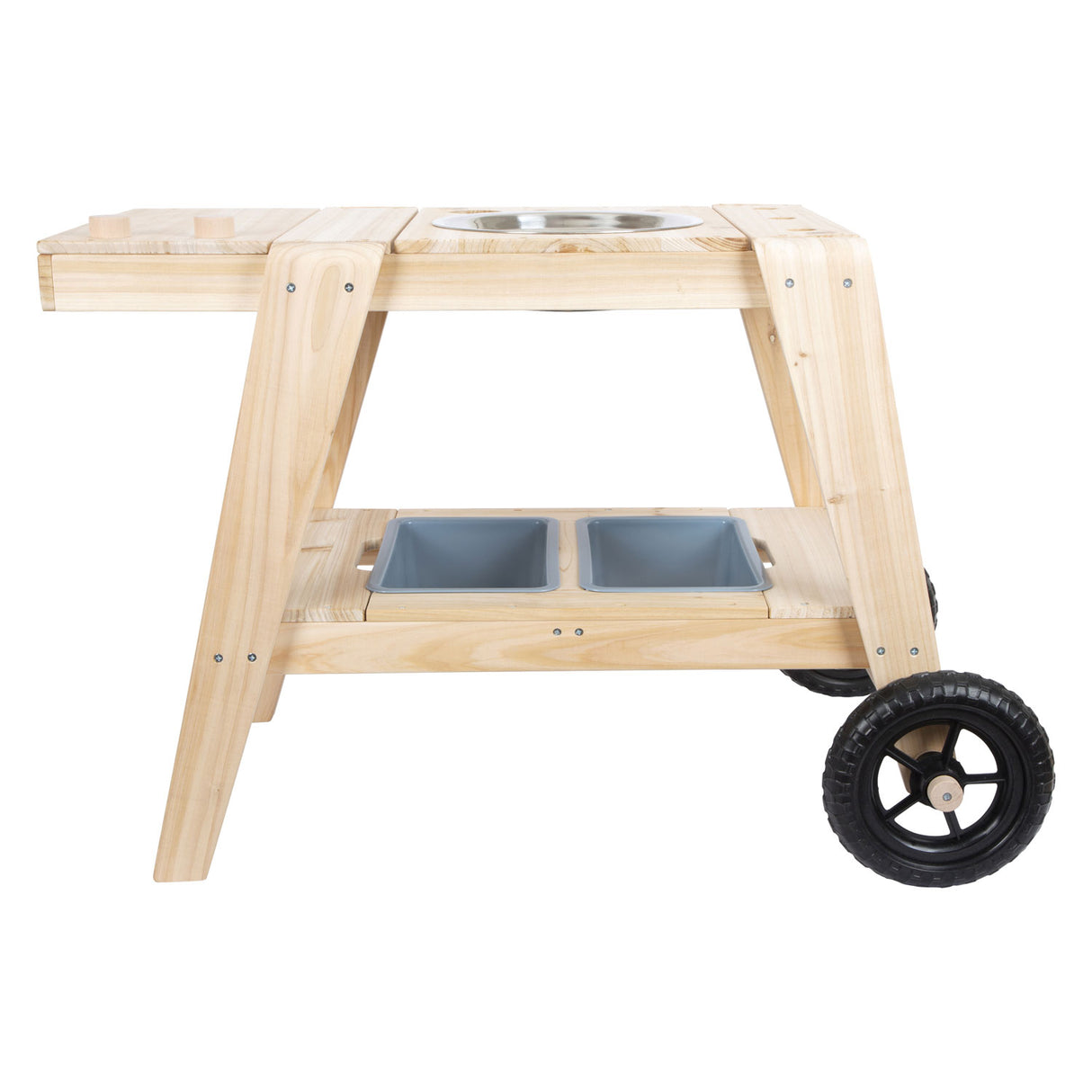 Petit pied - cuisine de boue en bois compact