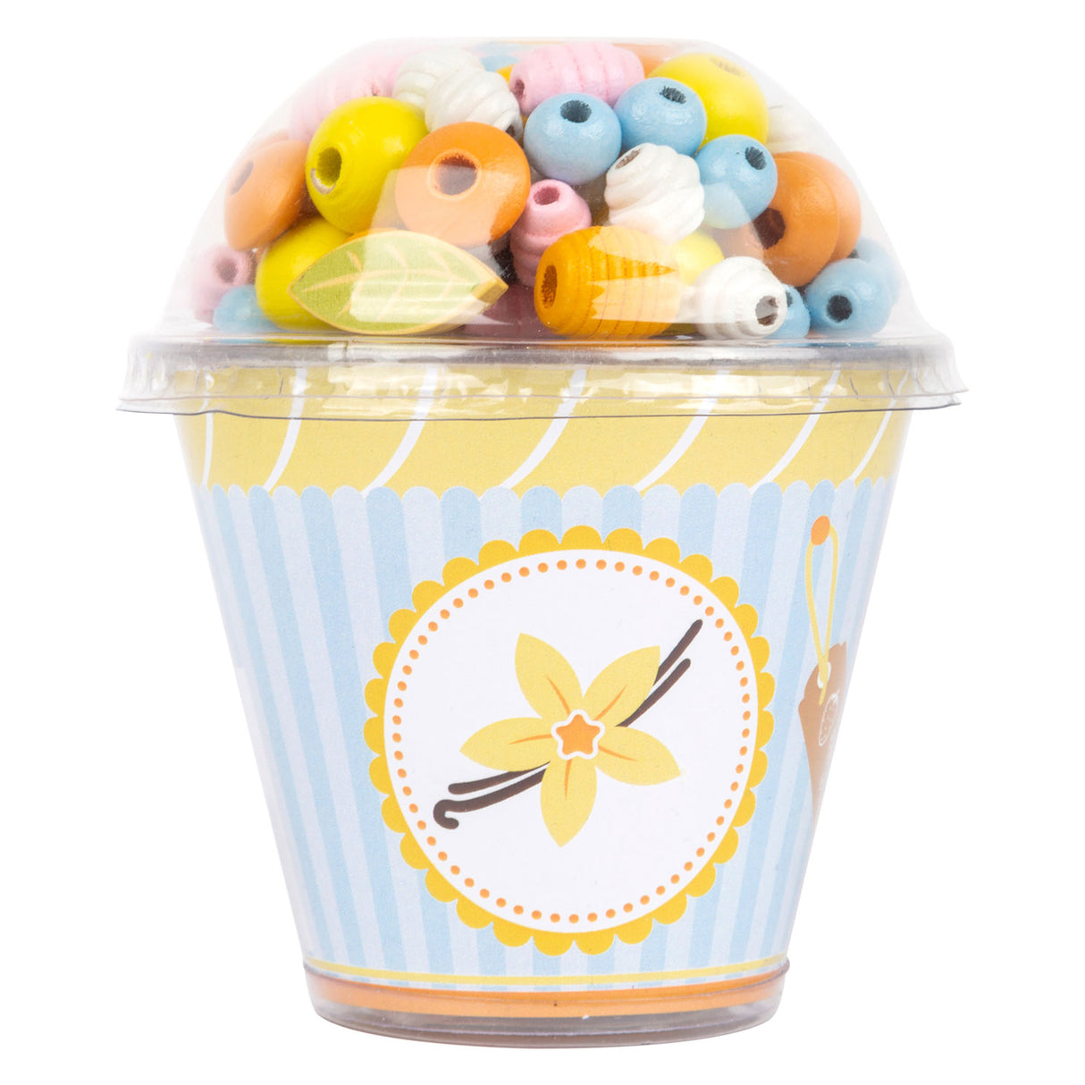 Small foot - fabrication de bijoux en perles de bois cupcake