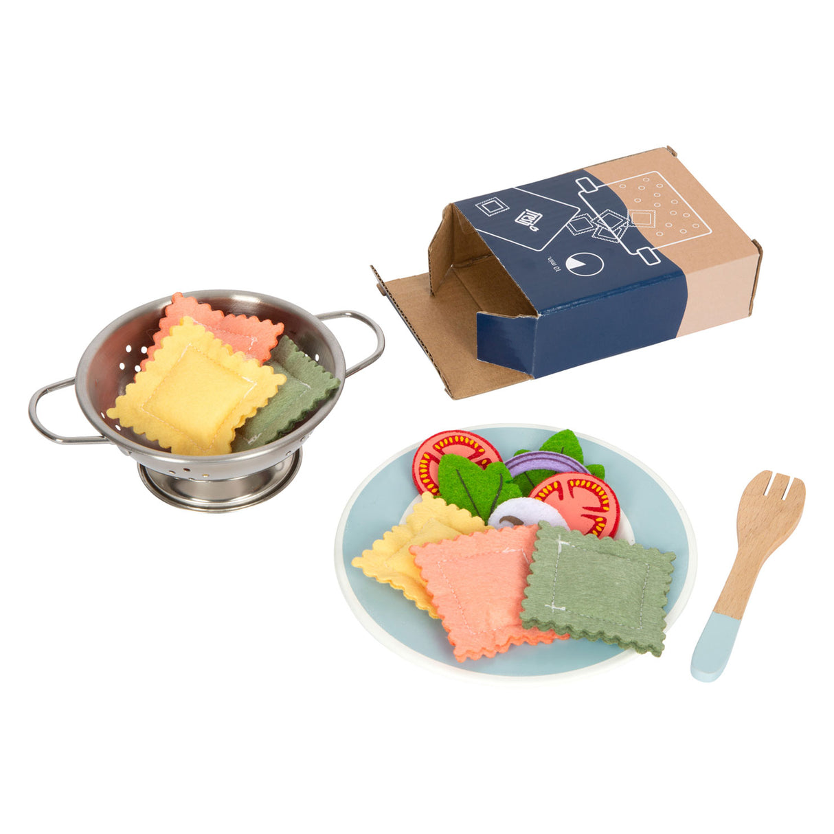 Small Foot Wooden PlayetS Pasta Chef Set, 19dlg.