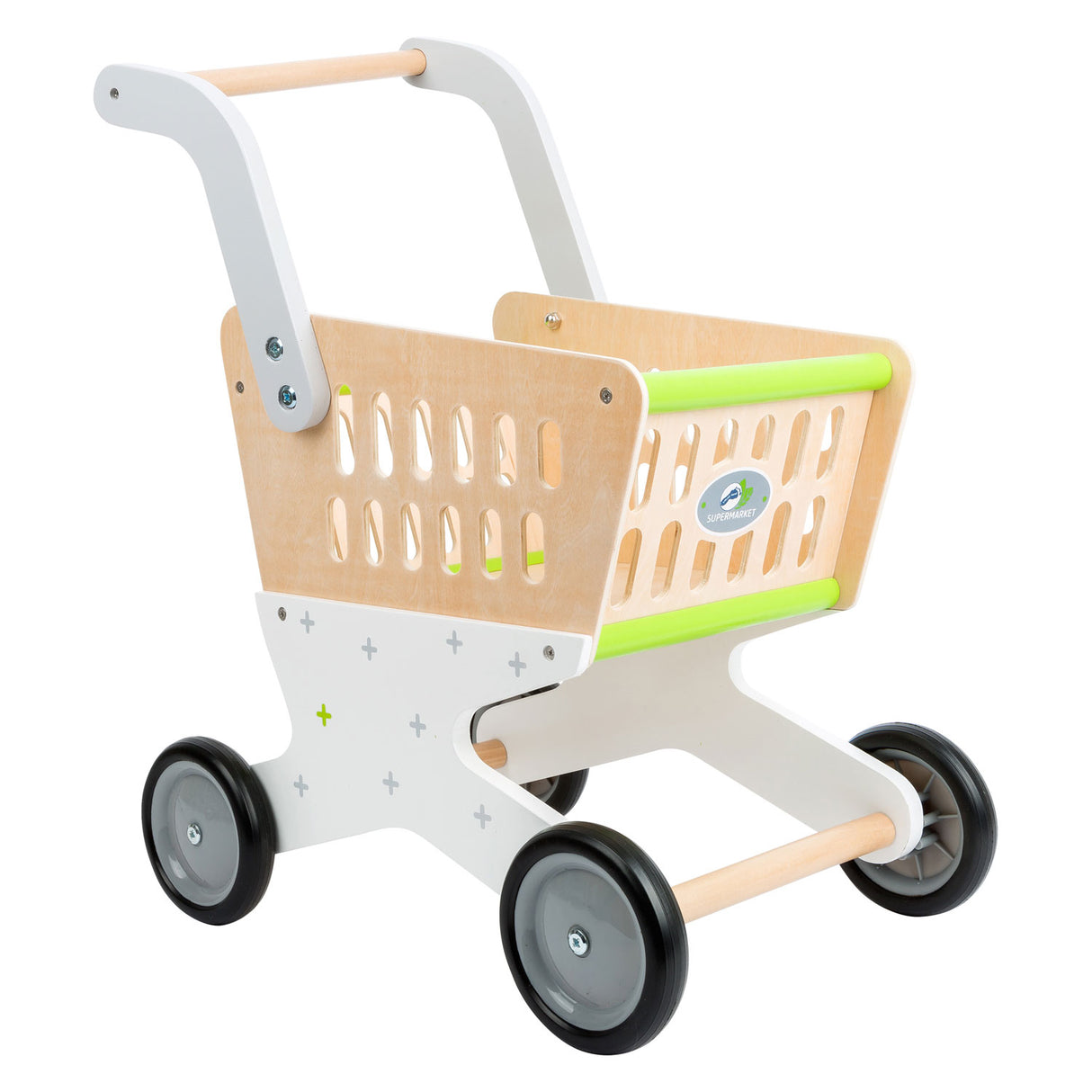 Petit pied - supermarché en bois d'achat en bois