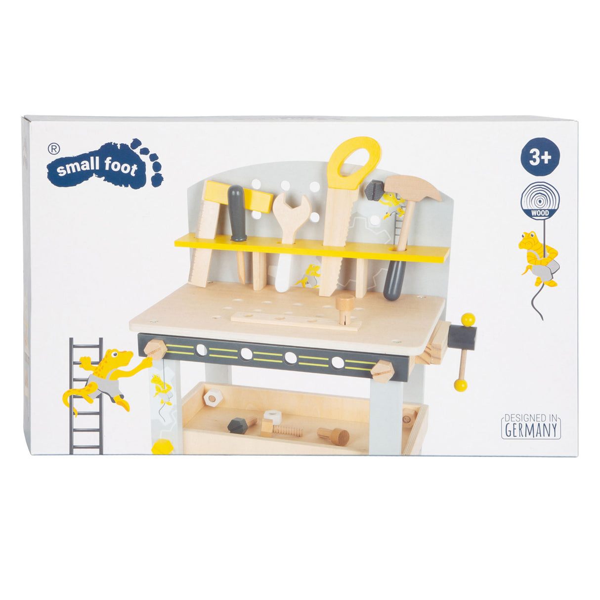 Petit pied - Miniwob compact en bois en bois, 34dlg.