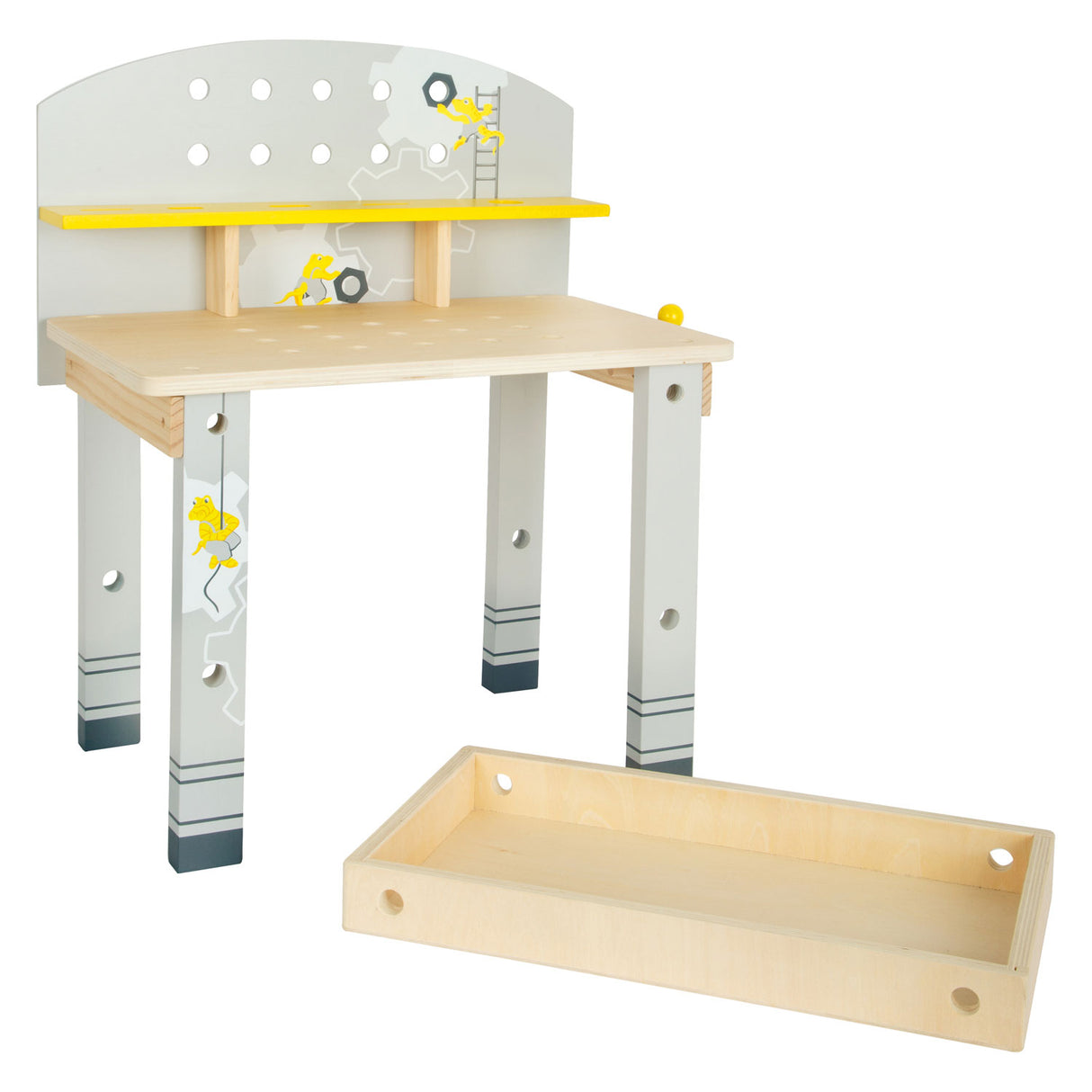 Petit pied - Miniwob compact en bois en bois, 34dlg.