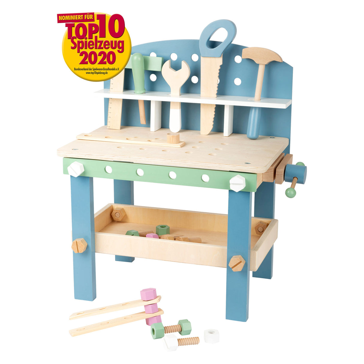 Small foot - établi en bois compact nordique, 22 pcs.
