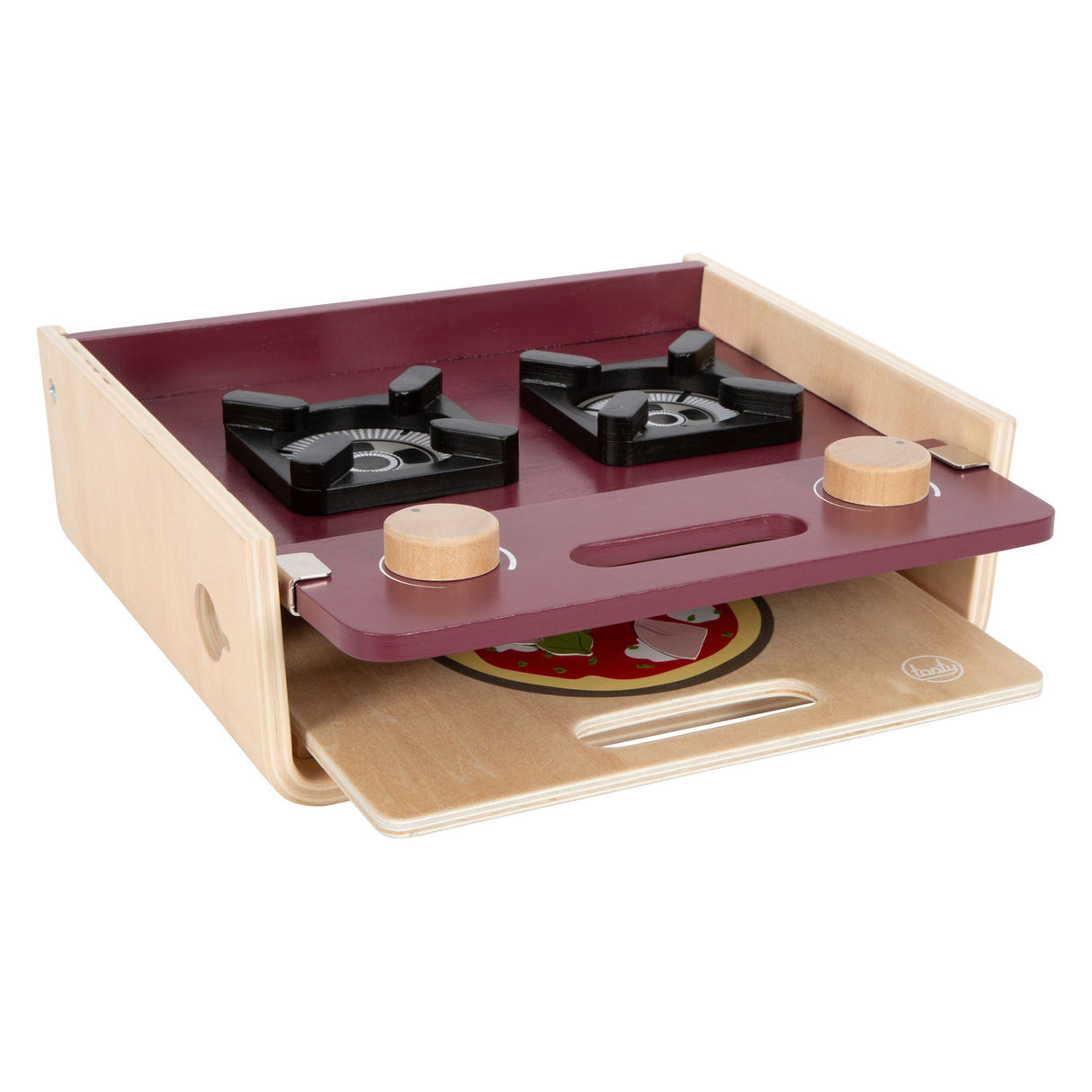 Small foot - Cuisine de camping en bois savoureuse, 9 pcs.