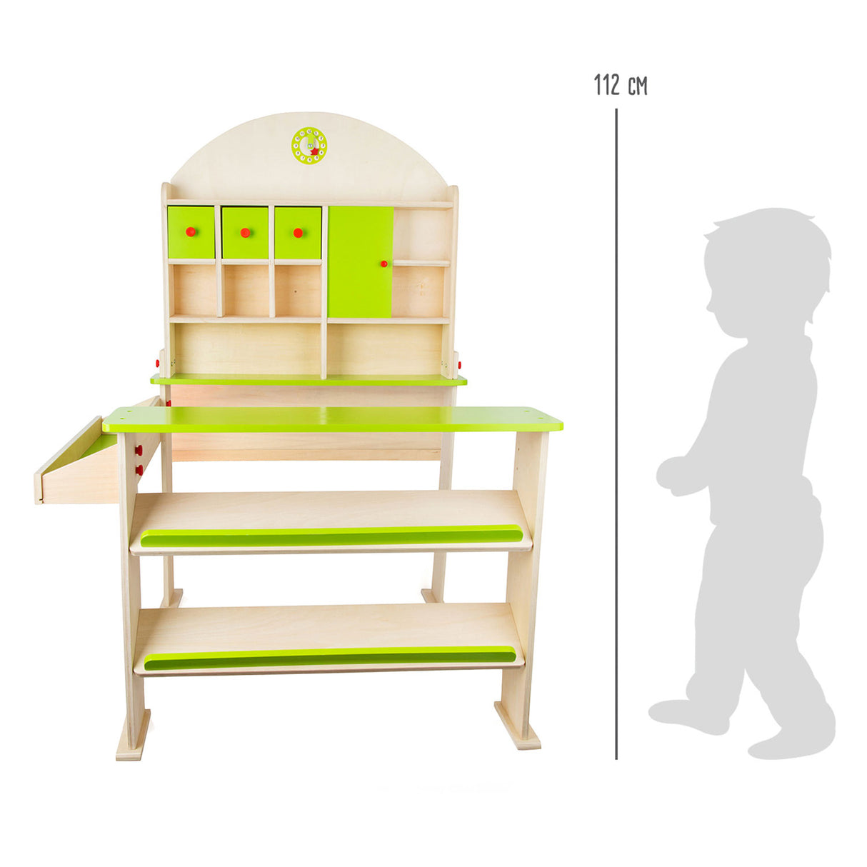 Small foot - marché en bois et étal de magasin