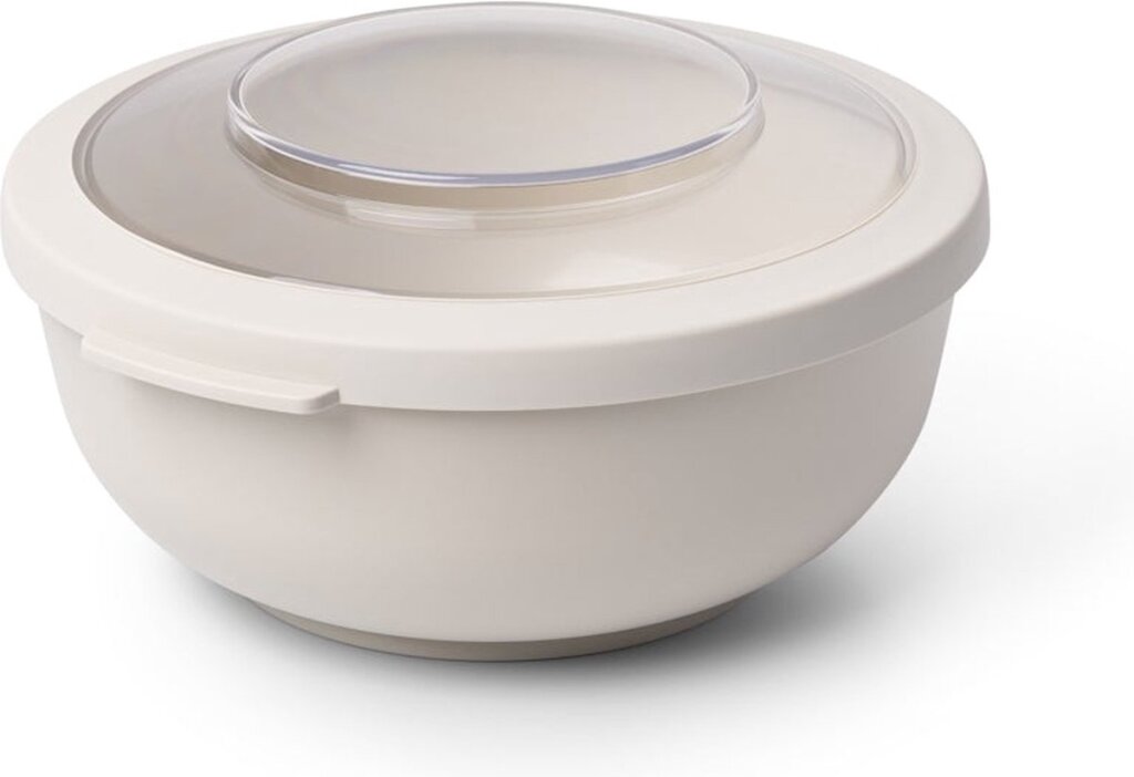 Amuse life bowl boîte à lunch récipient alimentaire compact avec couvercle en tritan 200 ml gris