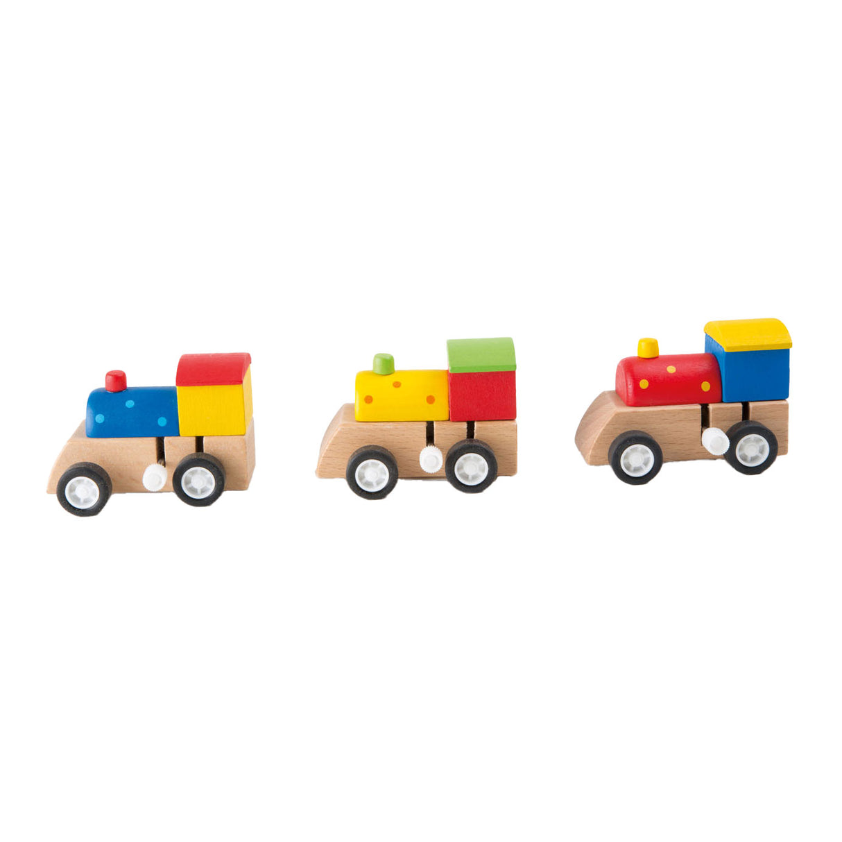 Small foot - train en bois à remontage, par pièce