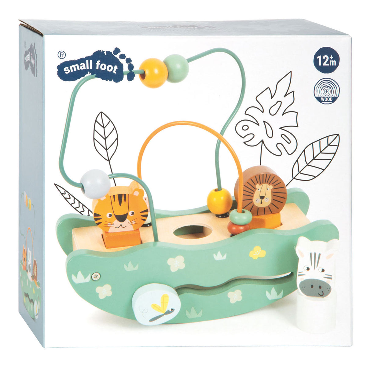 Small foot - safari en spirale avec moteur à balance en bois