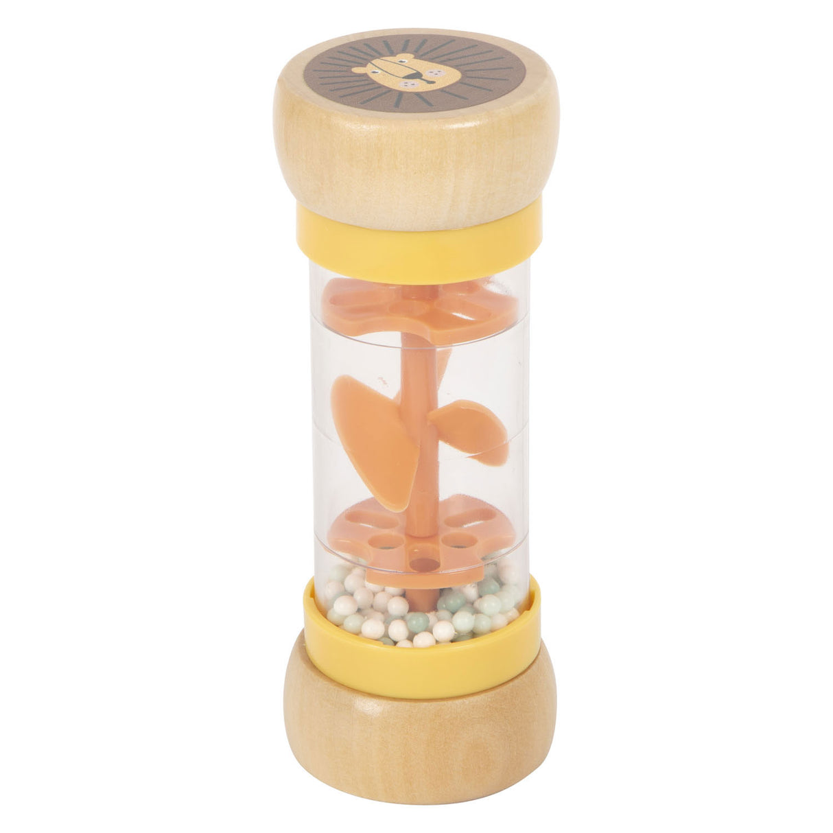 Small foot - safari hochet faiseur de pluie en bois
