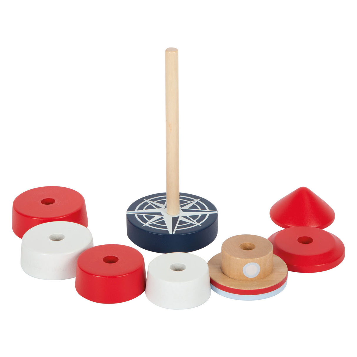 Small foot - tour empilable phare grand océan, 8 pcs.