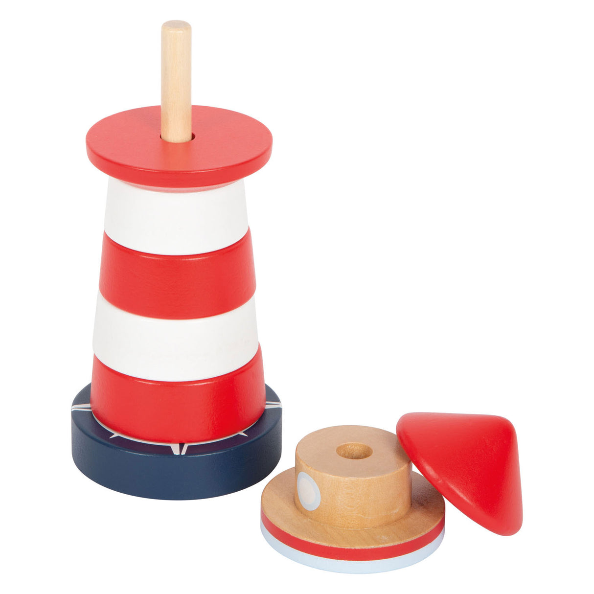 Small foot - tour empilable phare grand océan, 8 pcs.