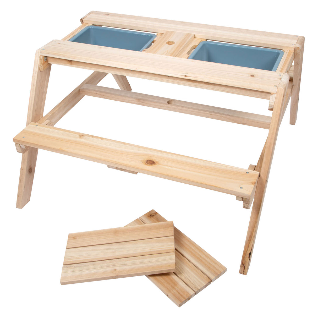 Pic petit pied - Knick en bois et moddertafel