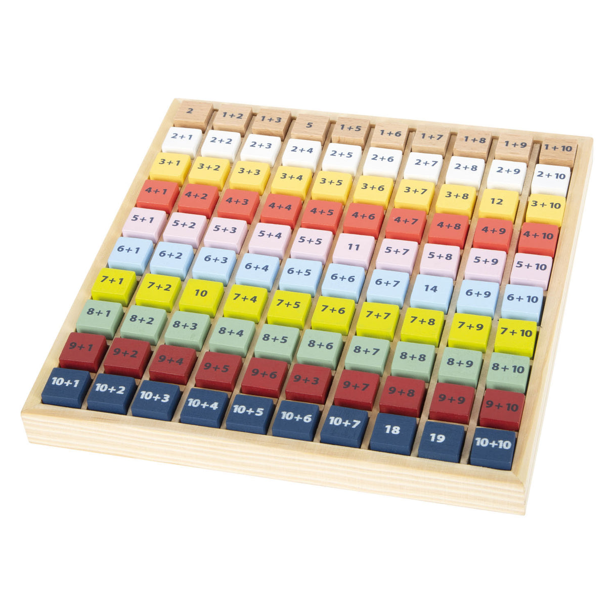 Small foot - tableau de calcul des couleurs en bois, 100 pcs.