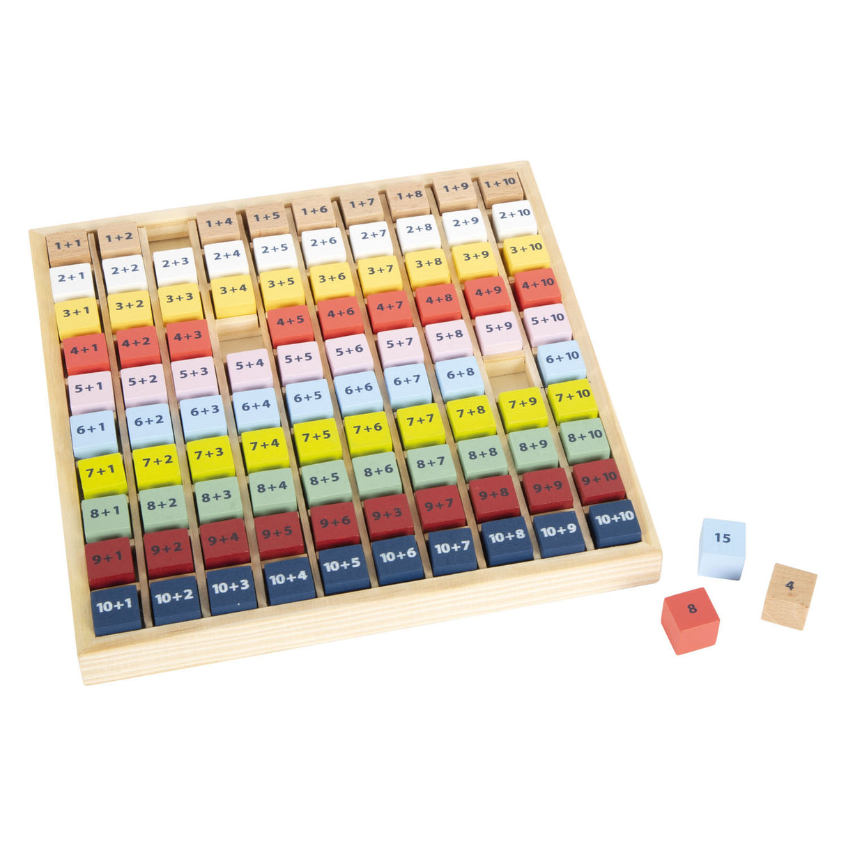 Small foot - tableau de calcul des couleurs en bois, 100 pcs.