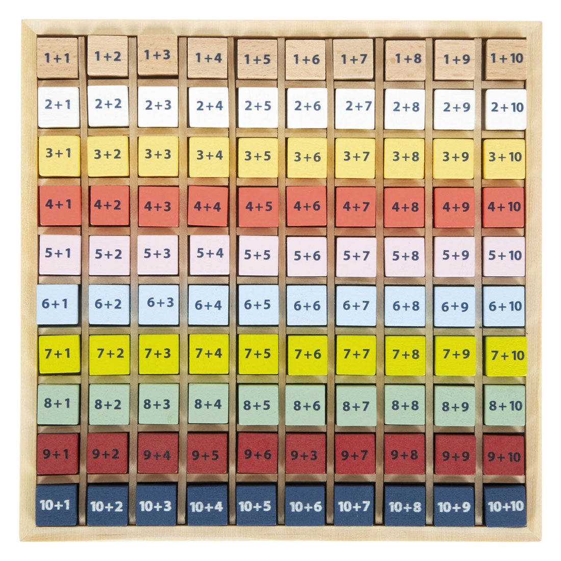 Small foot - tableau de calcul des couleurs en bois, 100 pcs.