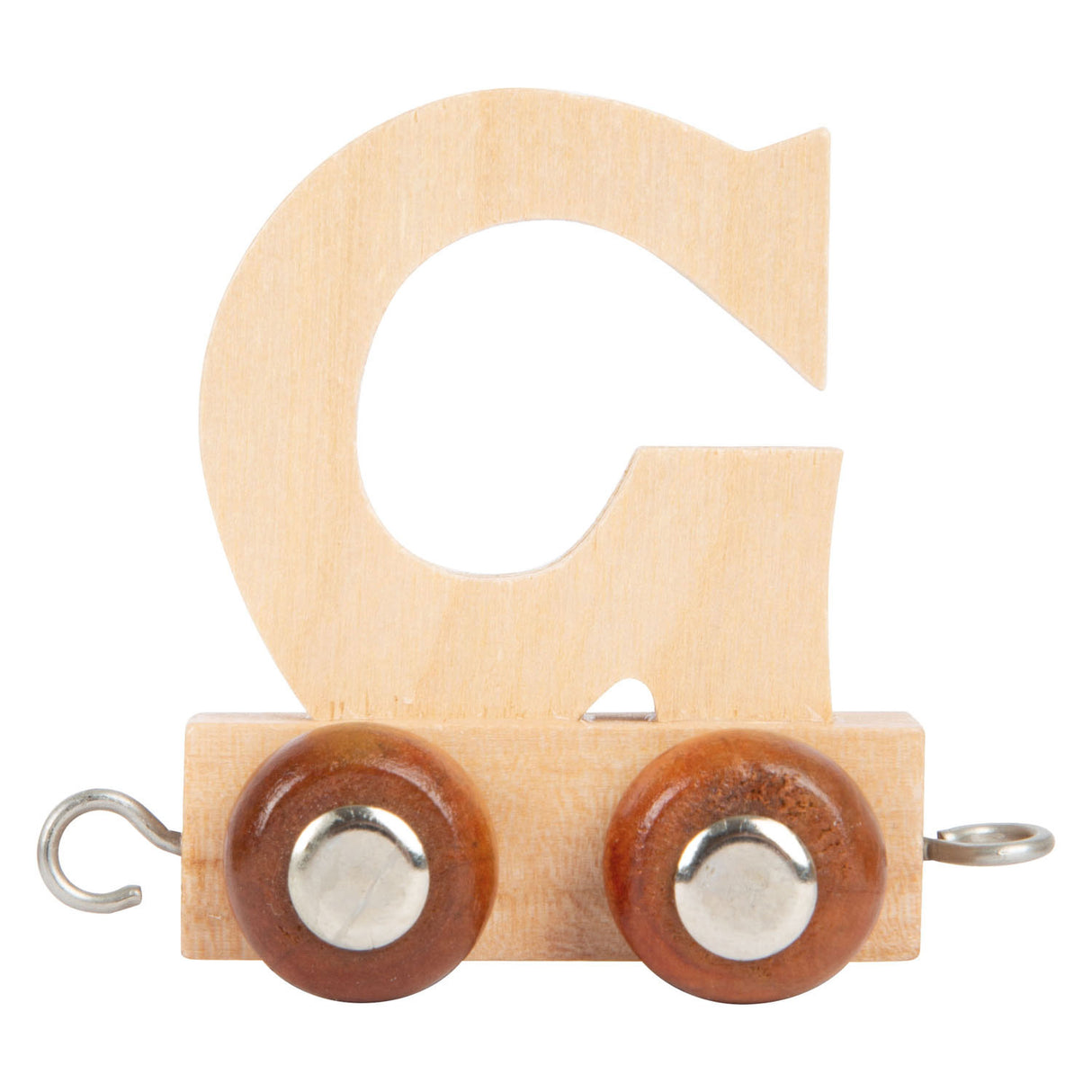 Small foot - train de lettres en bois - g