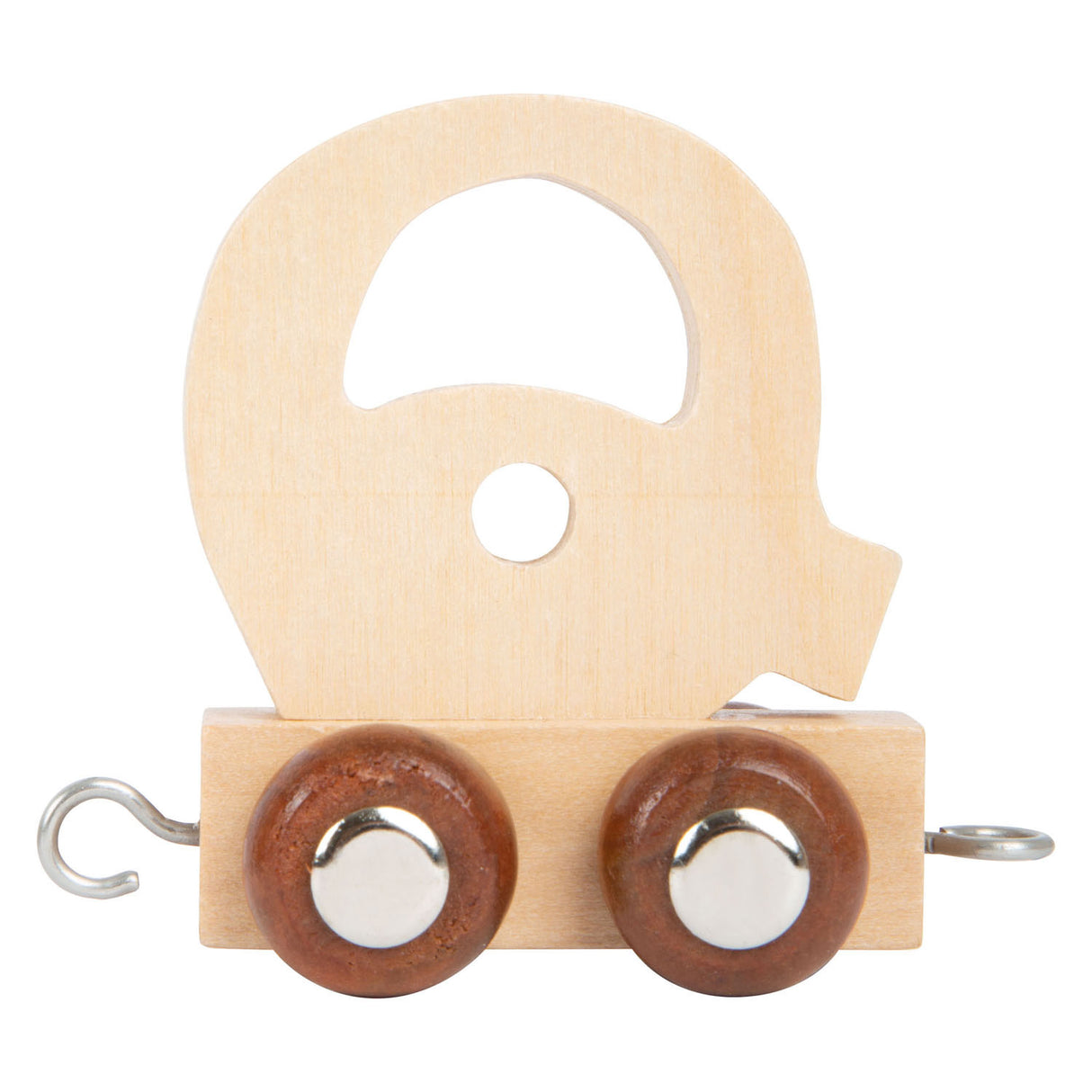 Small foot - train de lettres en bois - q