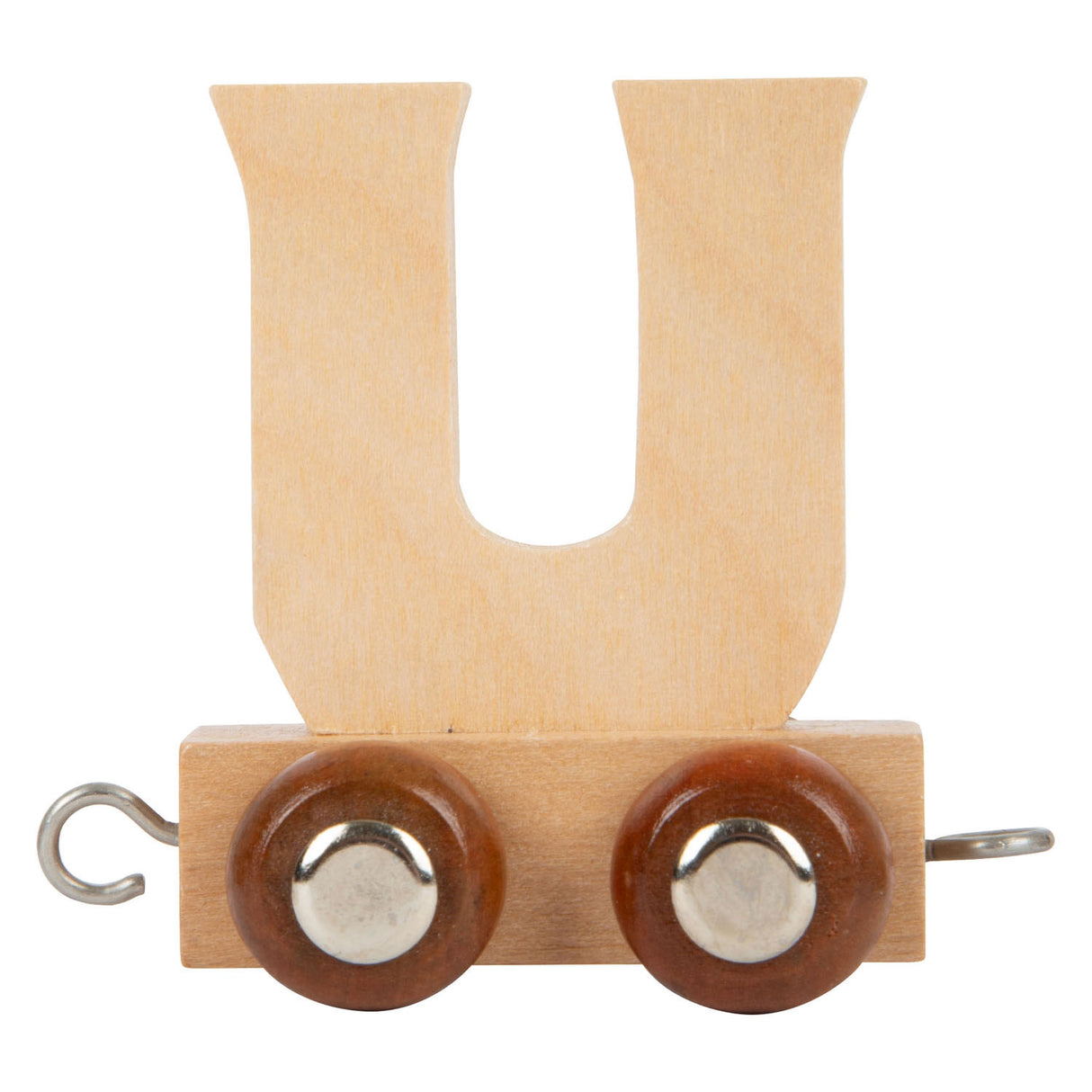 Small foot - train de lettres en bois - u - 12 pièces