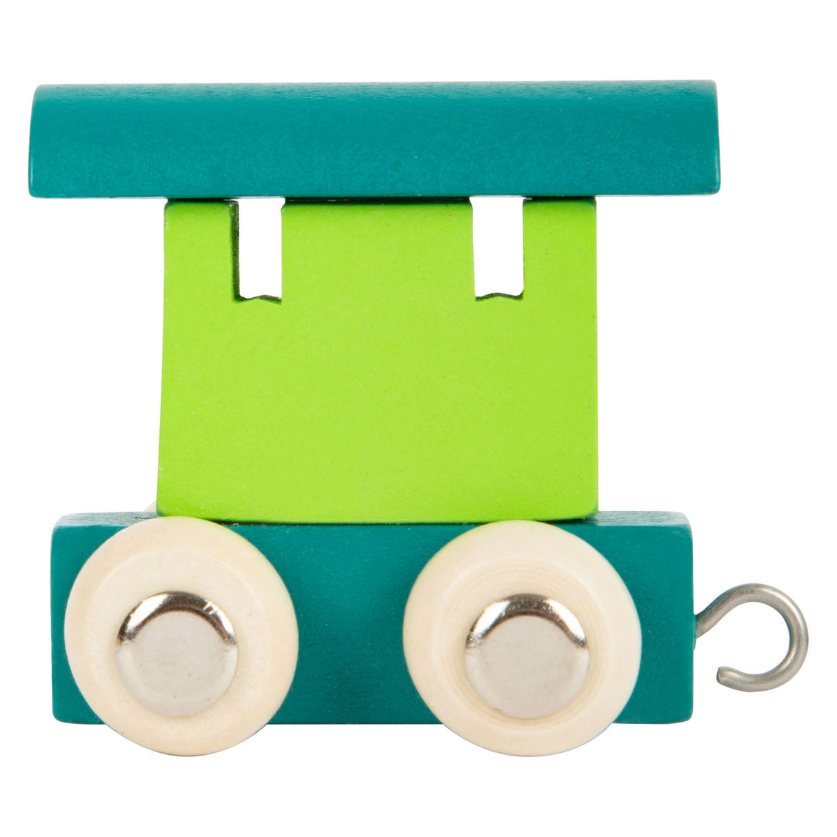 Small foot - wagon de train à lettres en bois vert