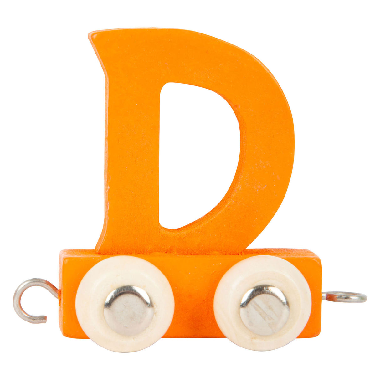 Small foot - train de lettres en bois couleur - d