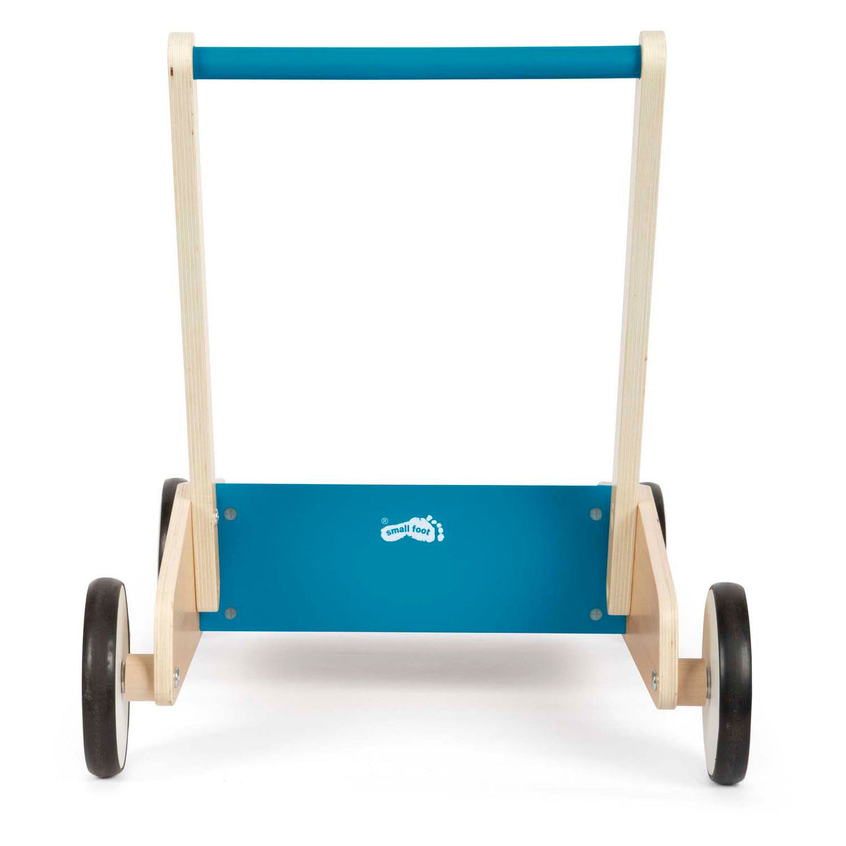 Small foot - déambulateur en bois bleu pétrole