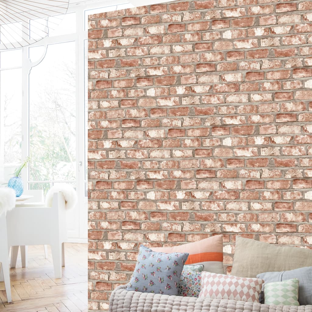 Papin d'écran du papier peint néerlandais rouge EW3102