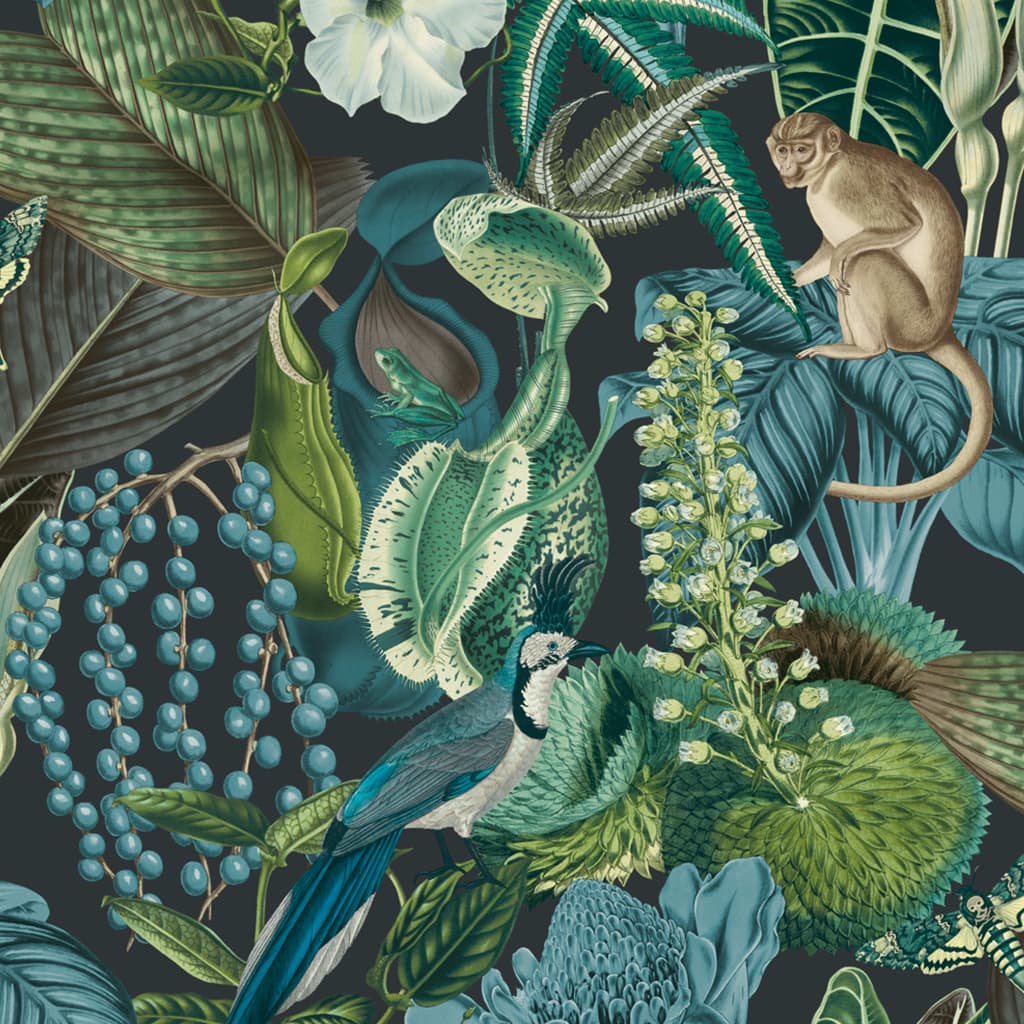 Fond d'écran des wallcoverings hollandais Amazon multi-colorants