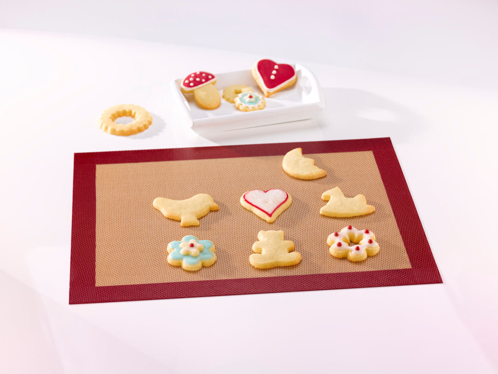 Tapis à pâtisserie professionnel en silicone Nostik 58,5x38,5 cm