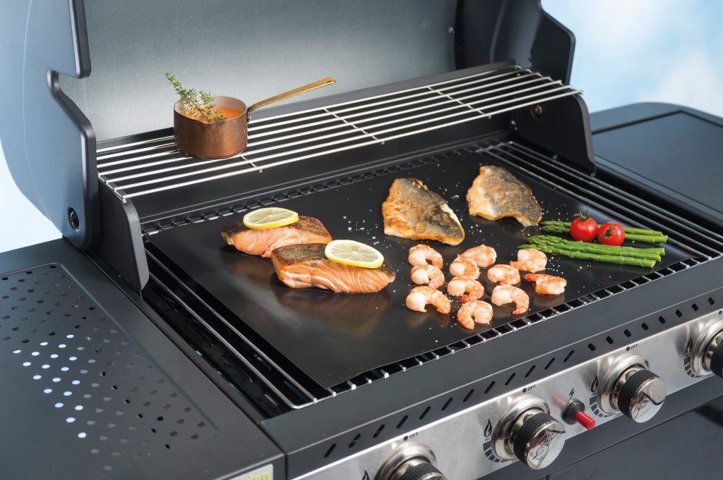 Feuille de barbecue Nostik 40x50cm antiadhésive noire