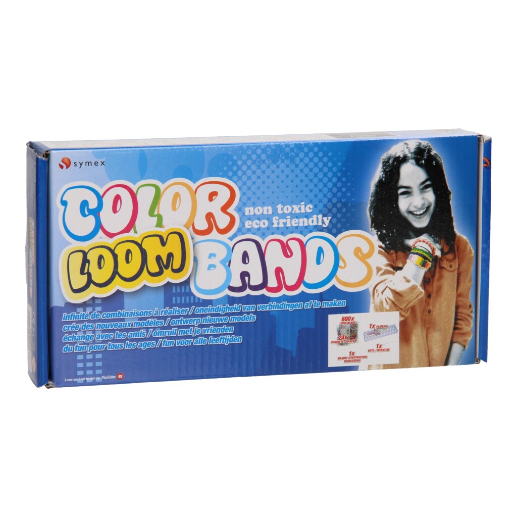 Kit de démarrage de bandes de couleurs de base pour métier à tisser
