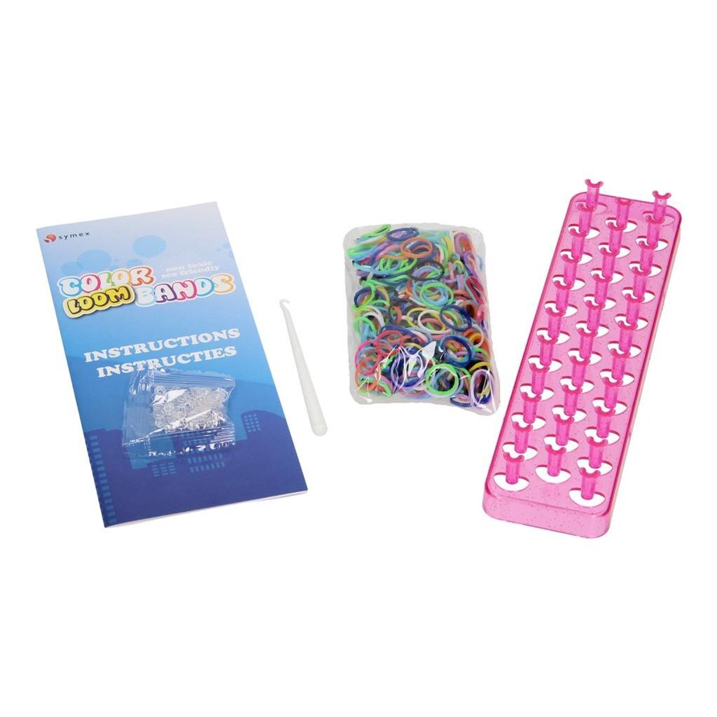 Kit de démarrage de bandes de couleurs de base pour métier à tisser