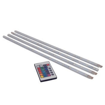 Profilé bande LED prolight 4 x 40 cm avec télécommande IP20