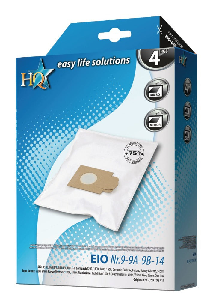 HQ Hq W7-50501 hqf Sac Aspirateur Eio Kalorik Futura Vision