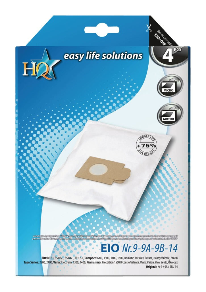 HQ Hq W7-50501 hqf Sac Aspirateur Eio Kalorik Futura Vision