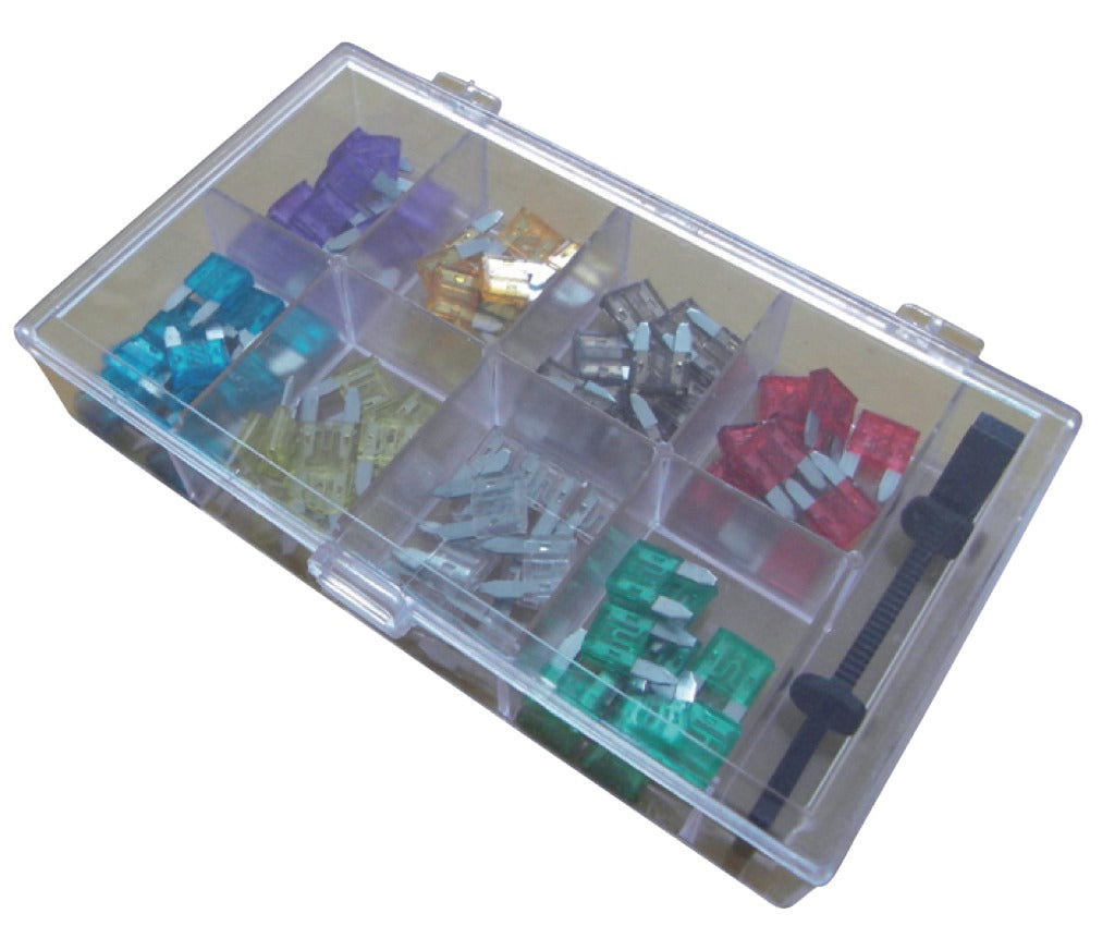 Fixapart amf ass80 mini assortiment mini fusibles voiture 80 pièces