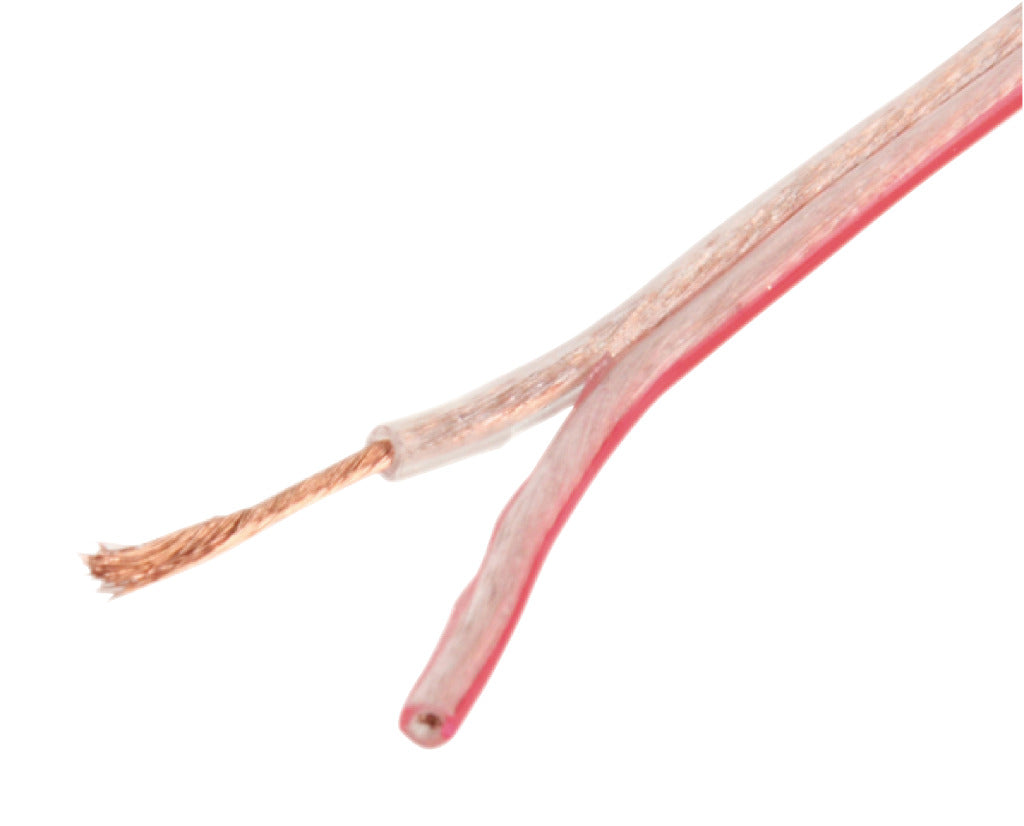 K ouml;nig König KN-LSP02R-50 Câble haut-parleur en rouleau 2x 0,75 Mm² 50,0 M Transparent