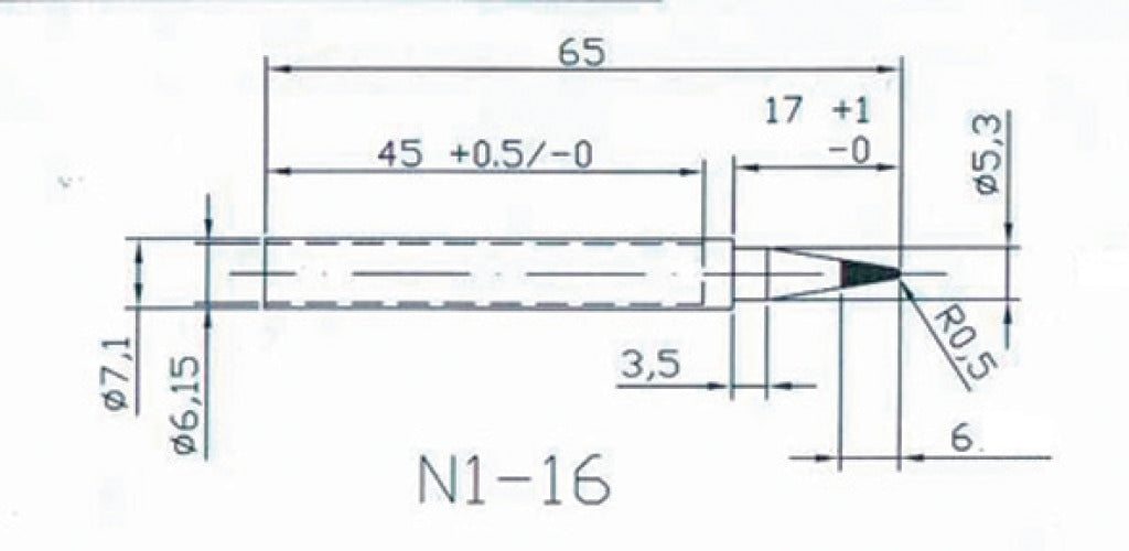 HQ Hq Solder tip1 Panne de rechange pour Solder20 30