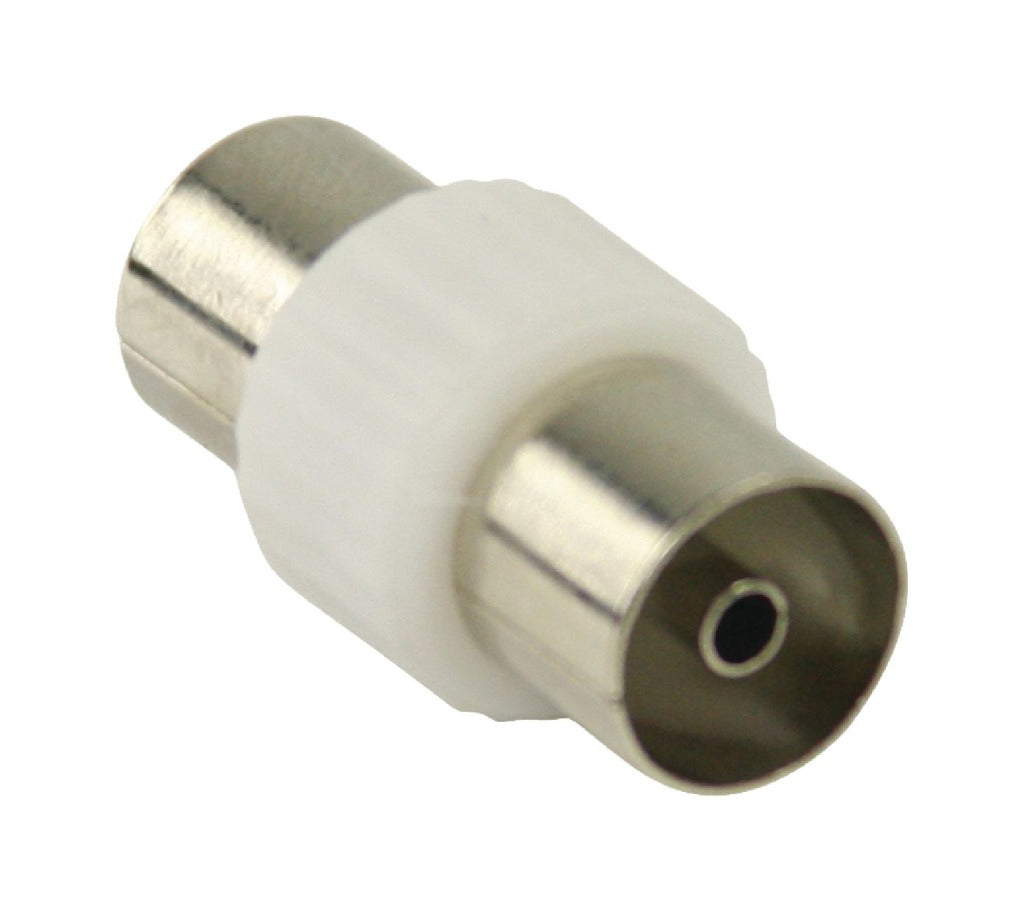 Valueline vlsp40941w couplage coaxial femelle coaxial - coaxial femelle blanc