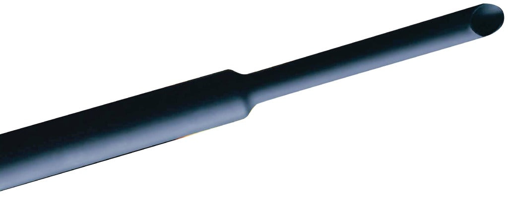 Fixapart kkzw 6.4 0,5 gaine thermorétractable noire 6,4 - 3,2 mm 0,50 m