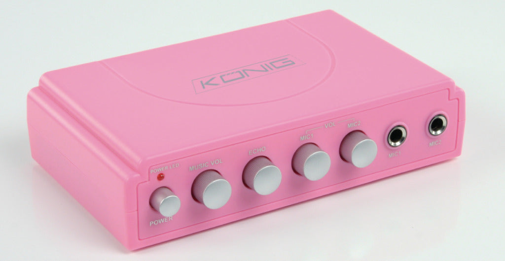 K ouml;nig könig hav-km11p table de mixage karaoké rose