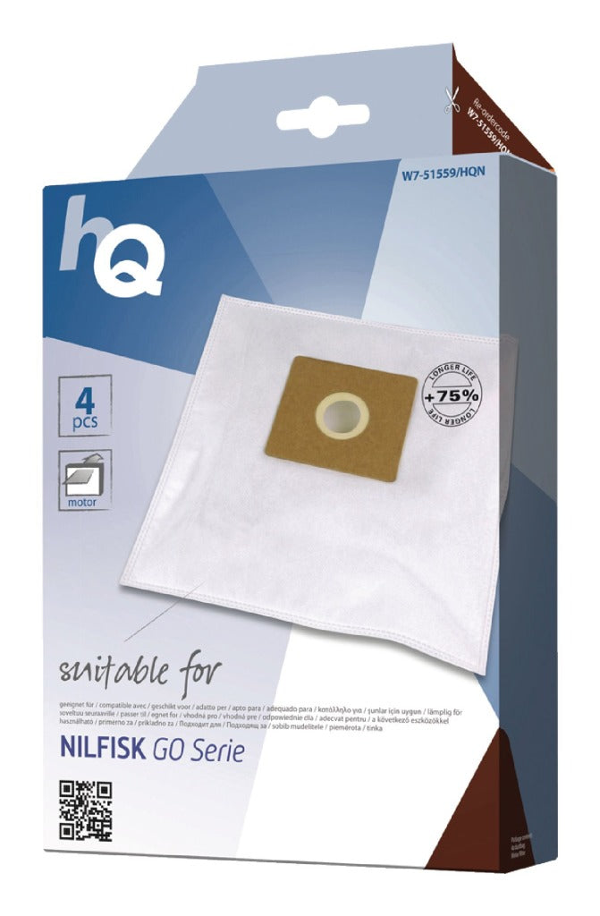 HQ W7-51559 N Sac d'aspirateur Nilfisk Go Series