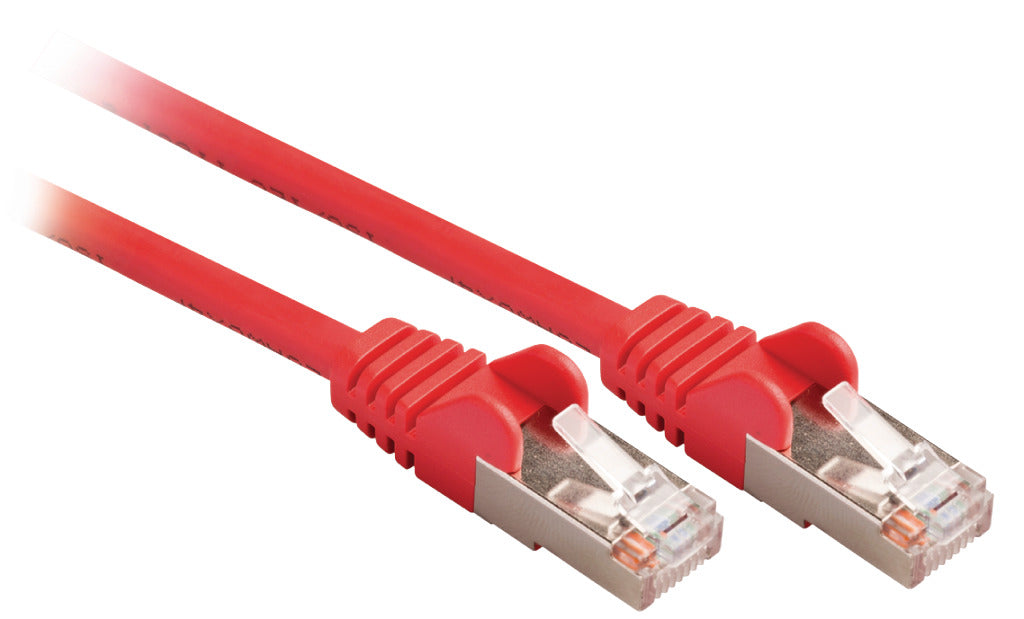 Valueline Valueline VLCP85121R20 Cat5e SF utp Câble réseau Rj45 (8 8) Mâle Rj45 (8 8) Mâle 2,00 M Rouge