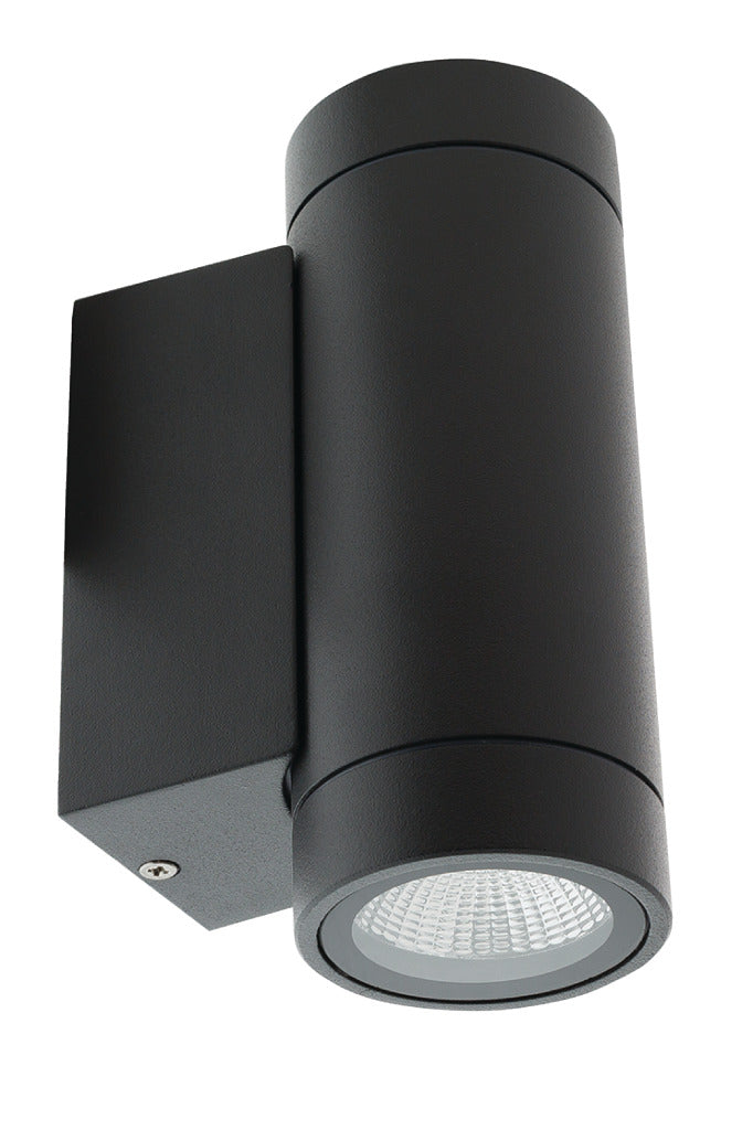 HQ ledwlout01 applique d'extérieur led 6 w 190 lm noir