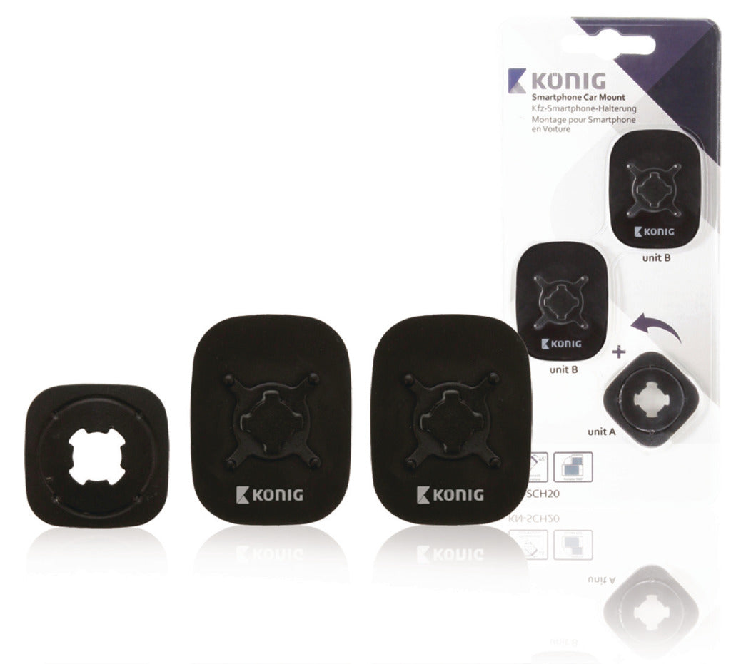 K ouml;nig kn-sch20 support de voiture pour smartphone 360 degrés; fixé