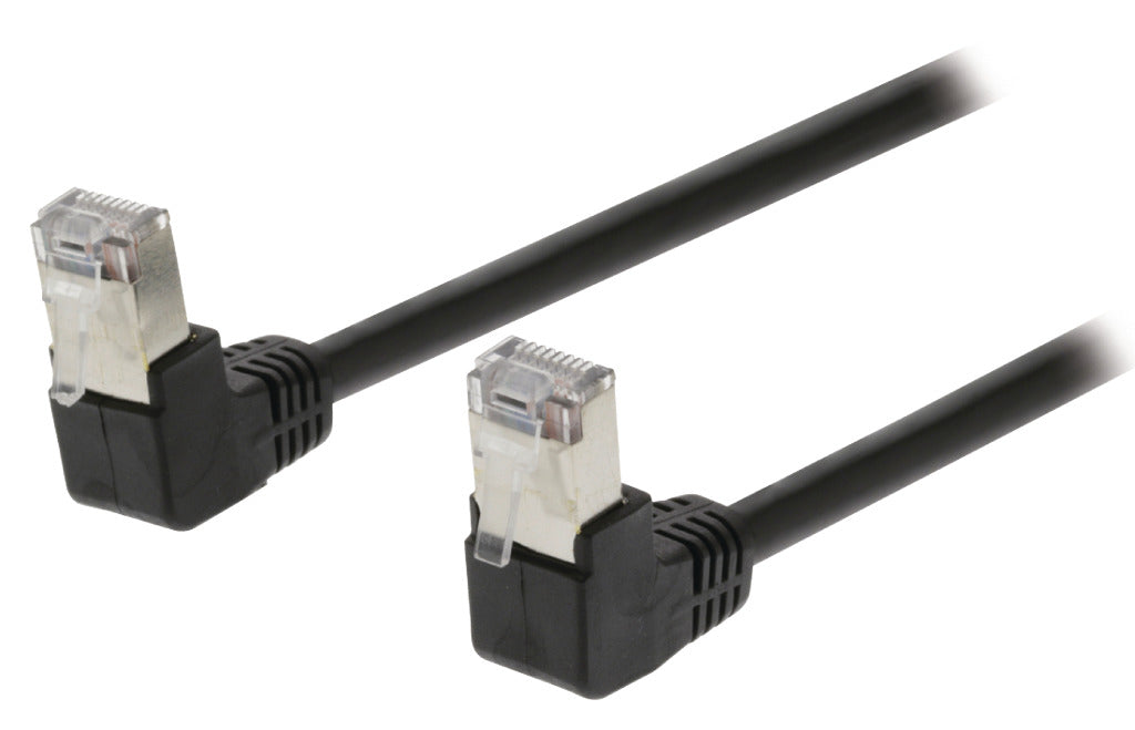 Valueline vlcp85127b100 cat5e sf câble réseau utp rj45 (8 8) mâle - rj45 (8 8) mâle 10,0 m noir