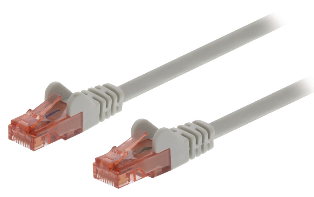 Valueline vlcp85200e1.50 câble réseau utp cat6 rj45 (8 8) mâle - rj45 (8 8) mâle 1,50 m gris