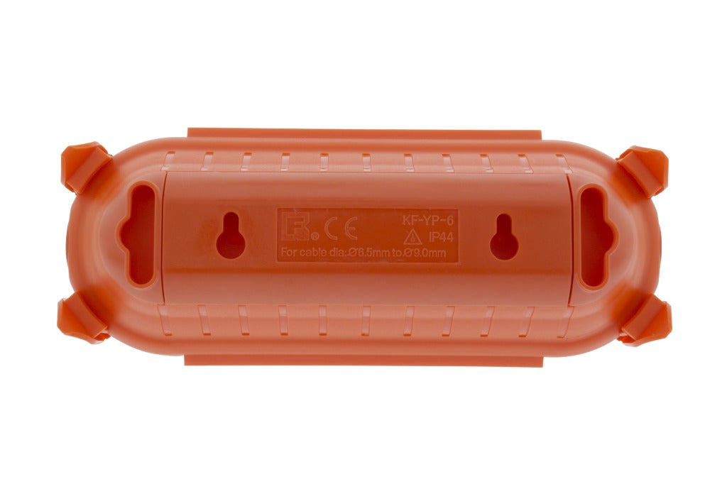 Kouml;nig könig ecbox1 boîtier de prise ip44 orange