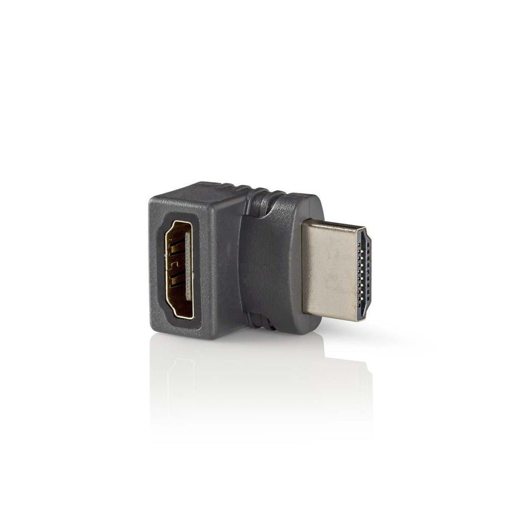Nedis cvbw34902at adaptateur hdmi connecteur hdmi coudé à 270° - hdmi femelle