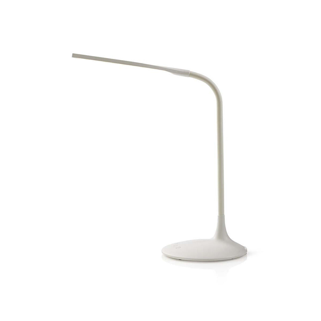 Nedis LTLG3M1WT2 Lampe de table LED à intensité variable Commande tactile 3 modes d'éclairage Batterie rechargeable 250 lm